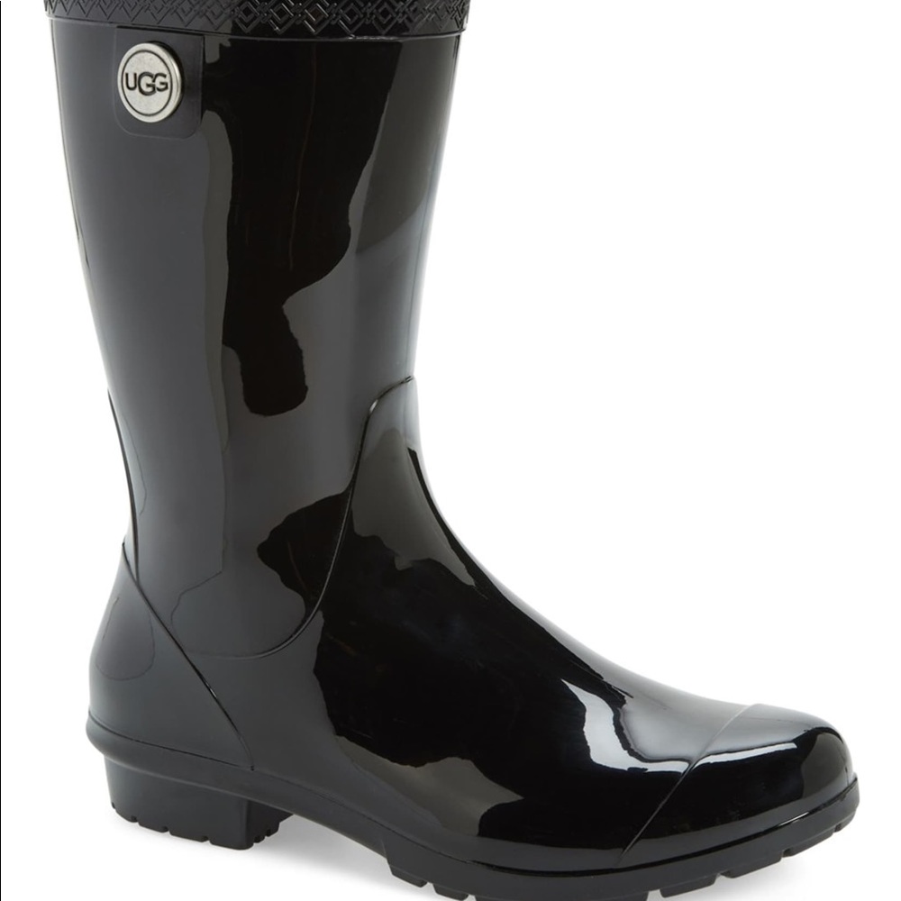 UGG Black Women's Winter & Rain Boots